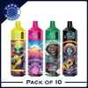 JNR Alien 10000 Vape Jetable (Boîte De 10)