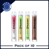 SKE Crystal Bar 600 Puffs Vape Jetable Boîte De 10