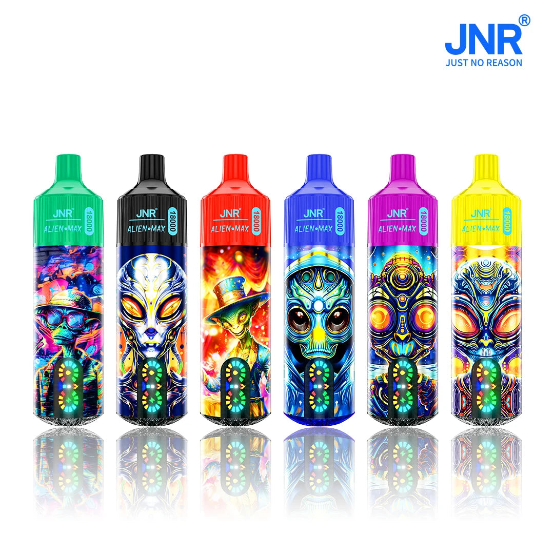 JNR Alien Max 18000 (Bote de 10) | 20+ Saveurs | 140,99