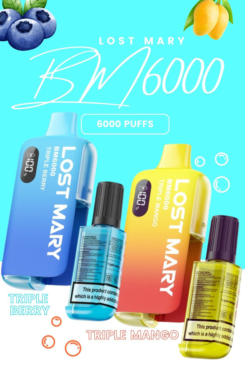 Lost Mary BM6000 | 25+ saveurs | 9,99 Lost Mary BM6000 | 25+ saveurs | 9,99