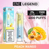 Elux ENE Legend 4000 Puffs Vape Jetable