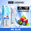 Elux ENE Legend 4000 Puffs Vape Jetable
