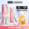 Elux ENE Legend 4000 Puffs Vape Jetable