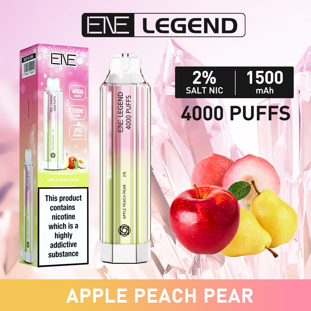 Elux ENE Legend 4000 Bouffes | 35 Saveurs tonnantes | 7,30 seulement
