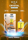 The Crystal Pro Max + 10000 Puffs Vape Jetable