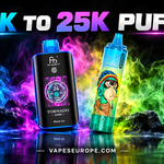 Comparaison des vapes 15K à 25K Puffs : RandM, Fumot et JNR