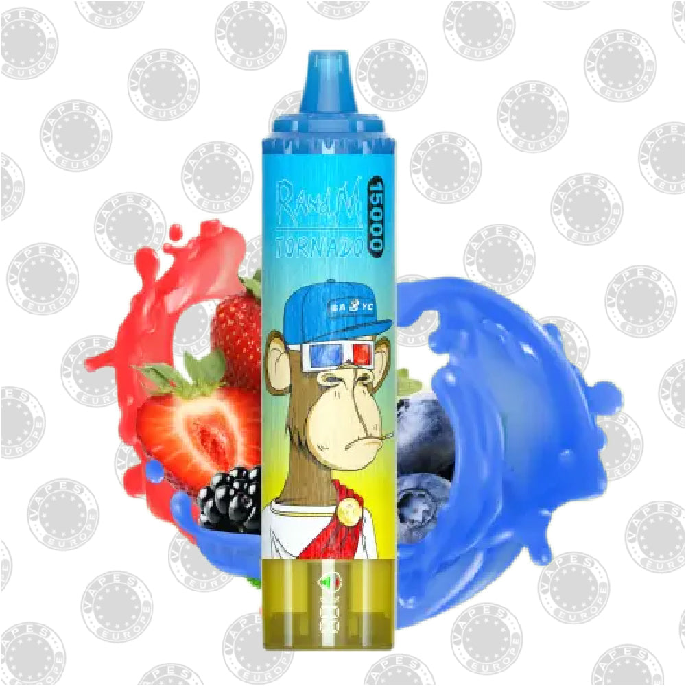 RandM Tornado 15000 Puffs - Mr Blue RandM Tornado 15000 Puffs - Mr Blue