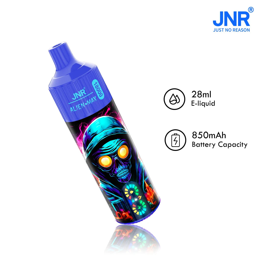 JNR Alien Max 18000 Puffs Disposable Vape (Boîte de 10)