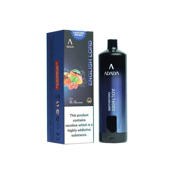 Dcouvrez la Vape Jetable ADALYA 16000 Puffs