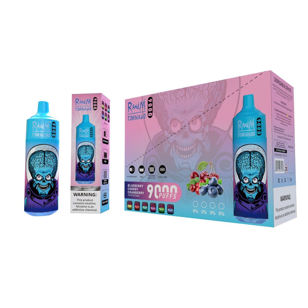 RAndM Tornado 9000 Puffs Vape Jetable RAndM Tornado 9000 Puffs Vape Jetable
